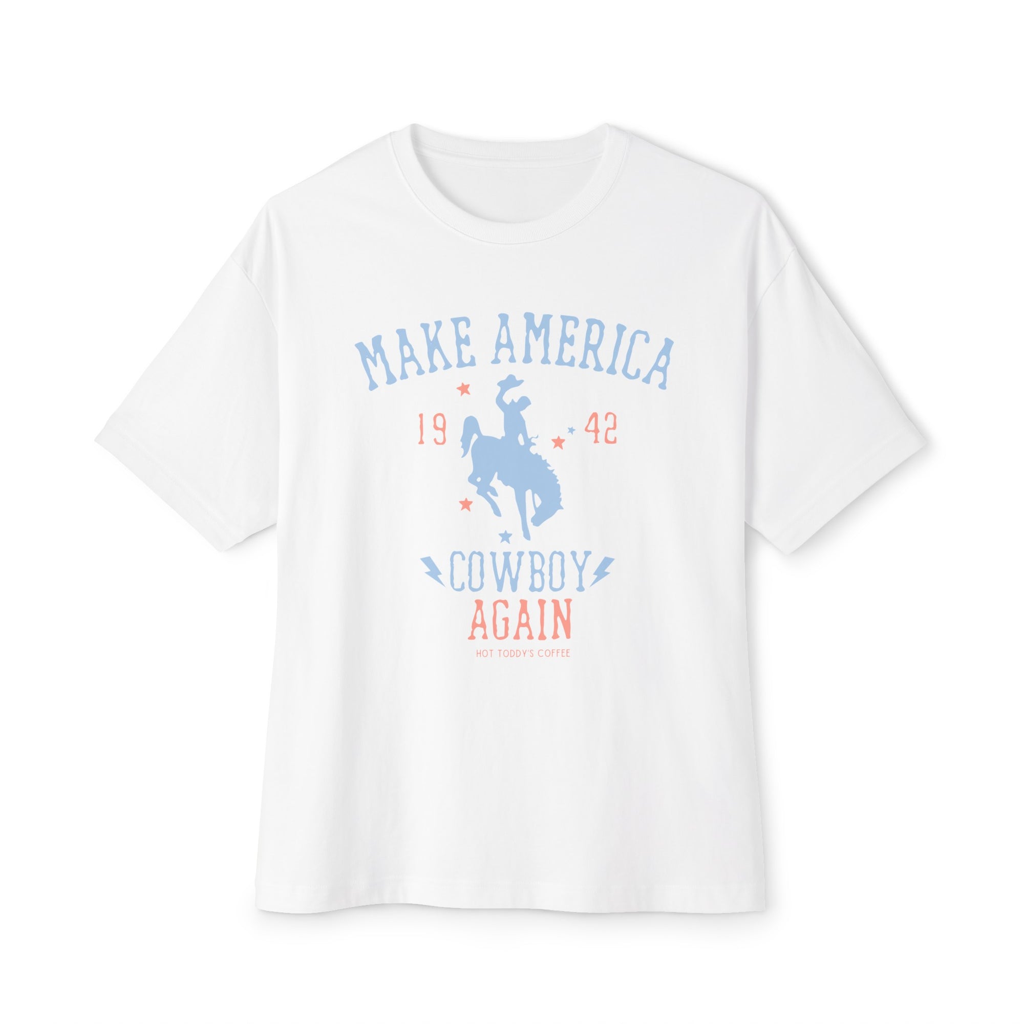 Make America Cowboy Oversized Boxy Tee