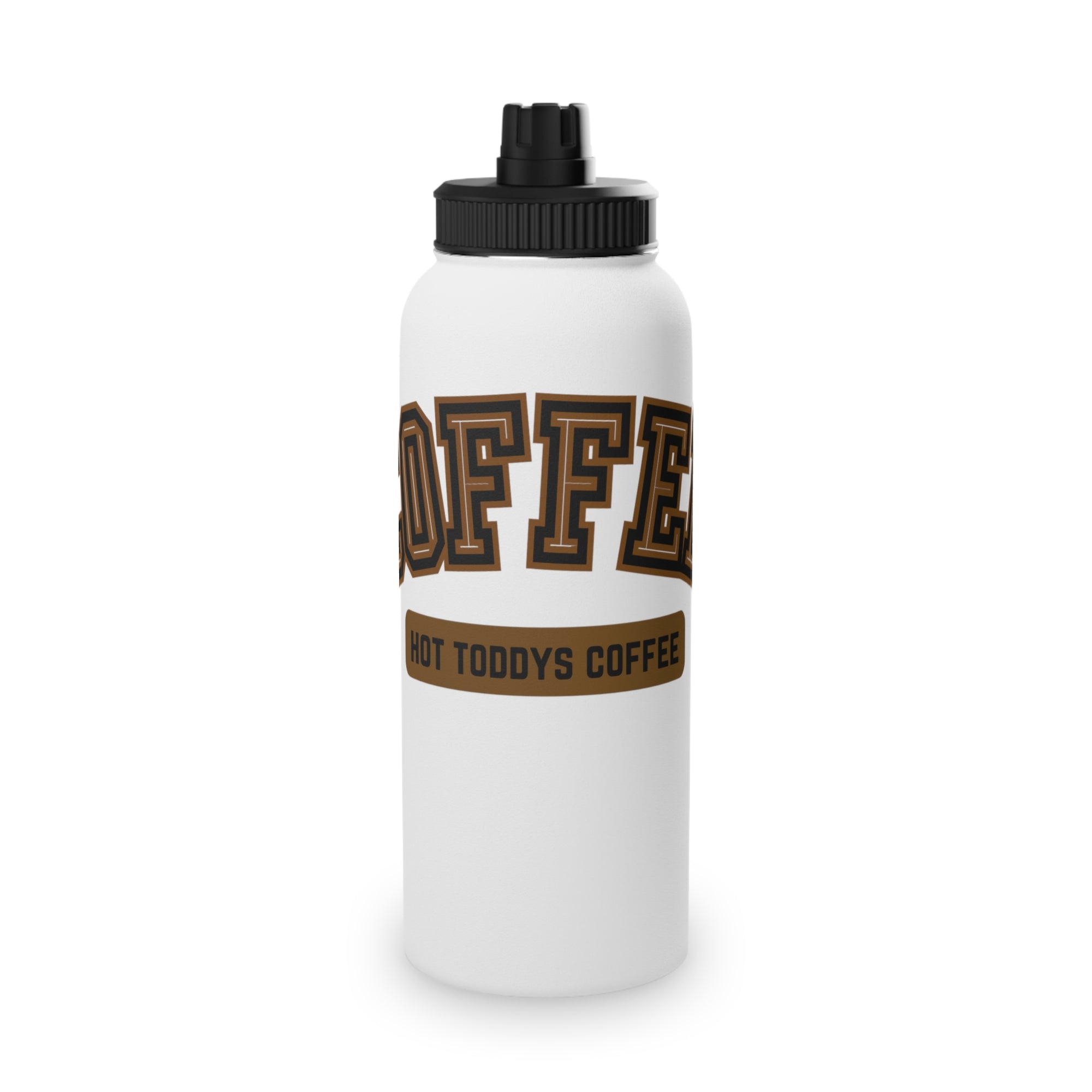 Hot Toddy's Stainless Steel Water Bottle, Sports Lid