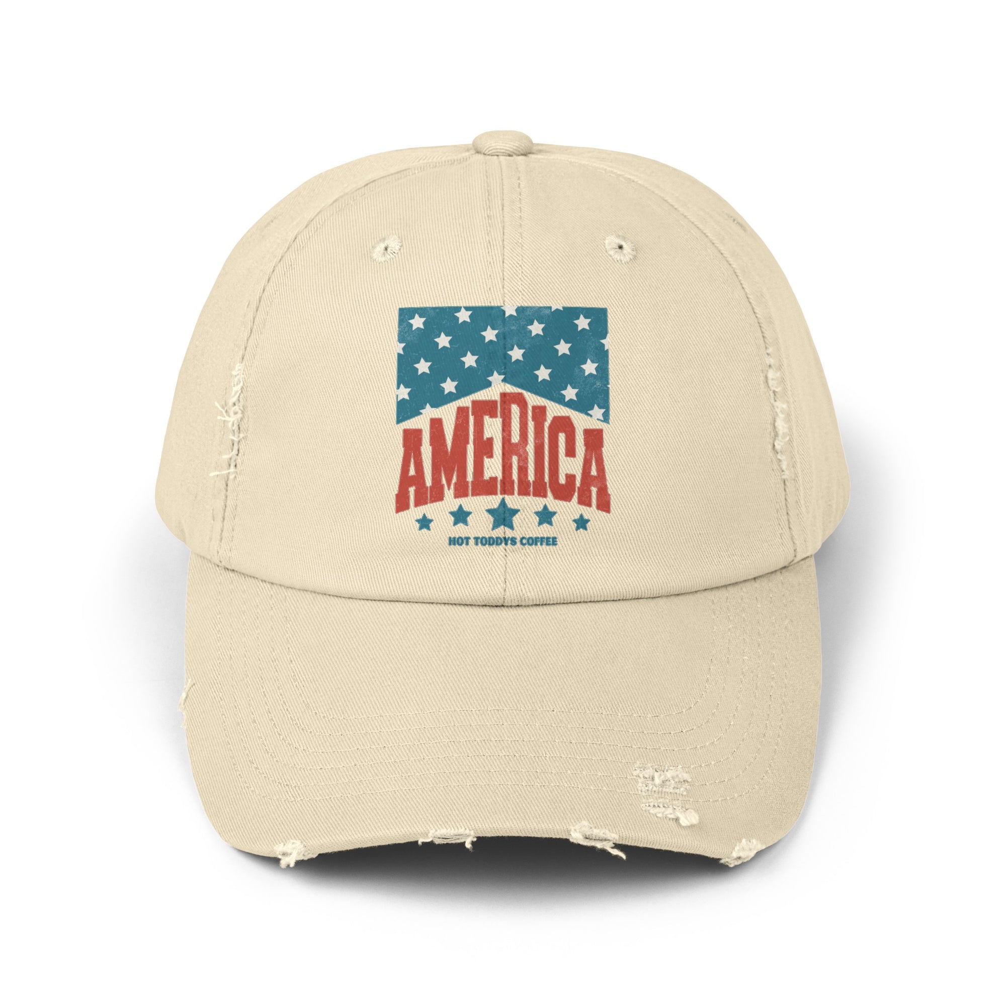 America Distressed Cap